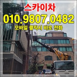 Read more about the article 일산 5톤 스카이 — 가능 작업 정리